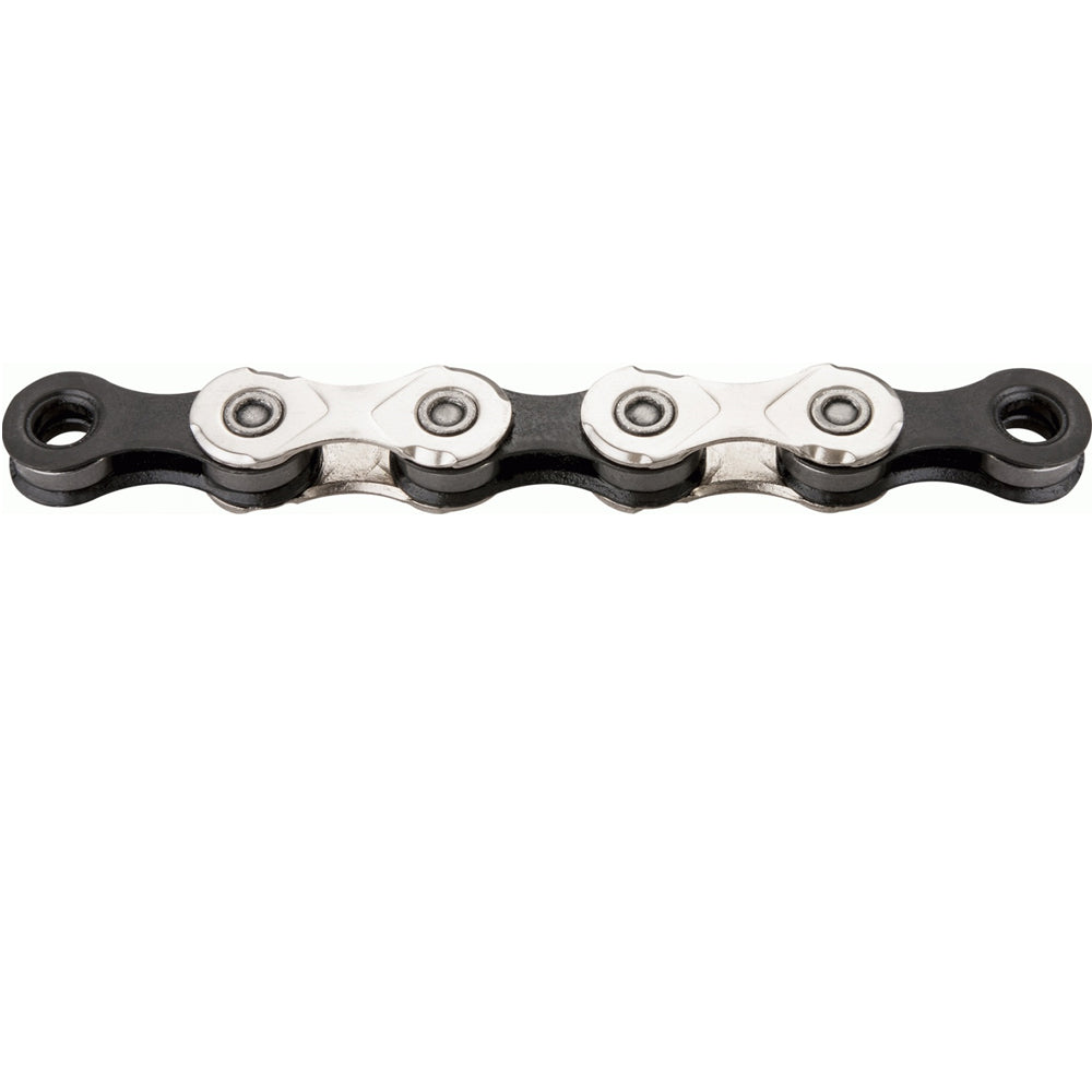 KMC X11 11-fach Fahrradkette silber-schwarz vernickelt, 118 Glieder