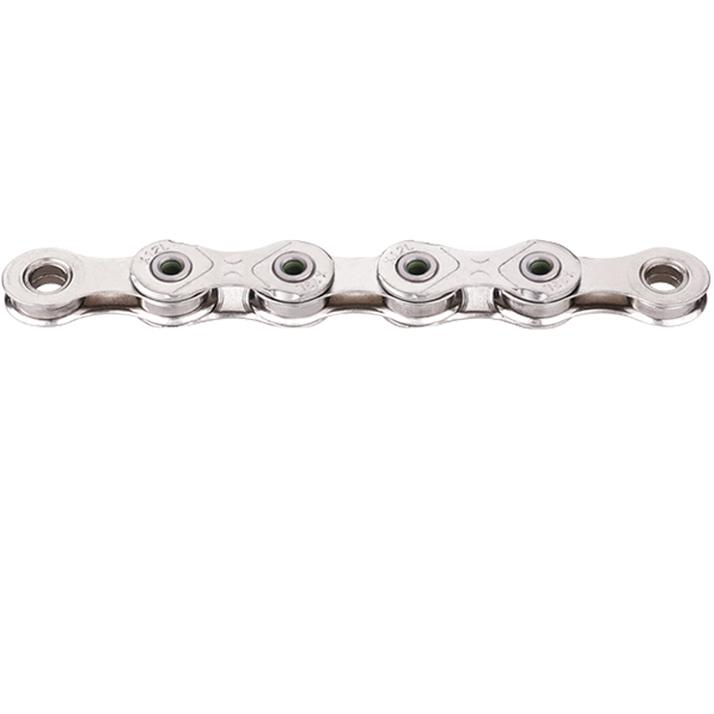 KMC X12L WAXED 12-fach Fahrradkette silber vernickelt, gewachst, 126 Glieder