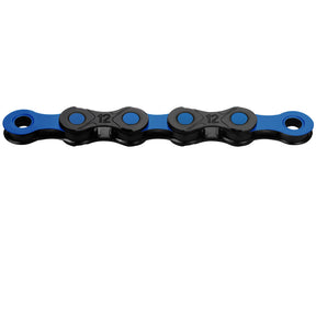 KMC DLC 12 WAXED 12-fach E-Bike Kette schwarz-blau mit DLC Beschichtung, gewachst