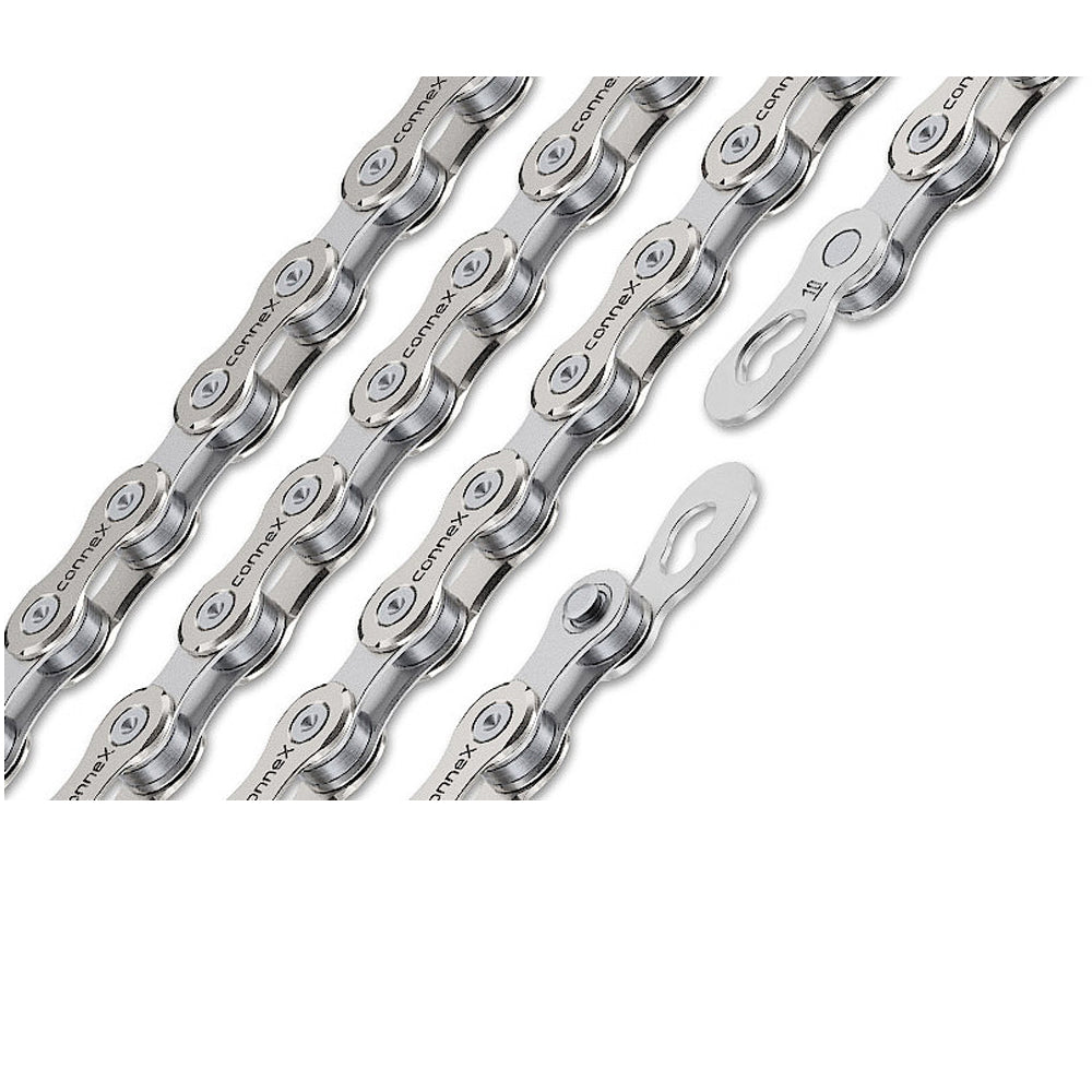 Wippermann ConneX 10SX 10-fach Fahrradkette aus rostfreiem Edelstahl mit 114 Gliedern