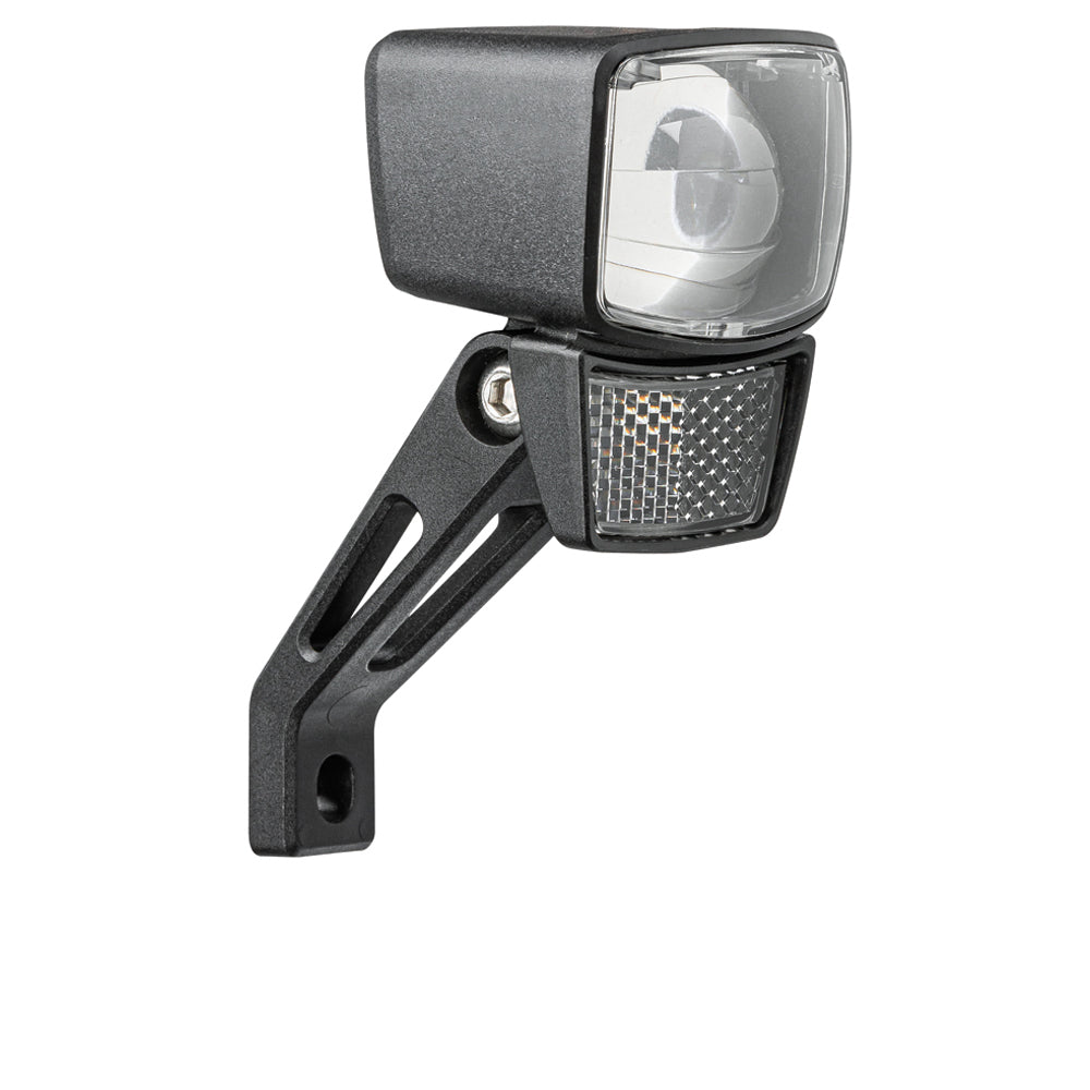 AXA NXT 30 E-Bike LED-Scheinwerfer schwarz mit Gabelhalter