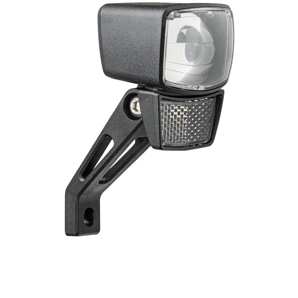 AXA NXT 45 E-Bike LED-Scheinwerfer schwarz mit Reflektor und Gabelhalter