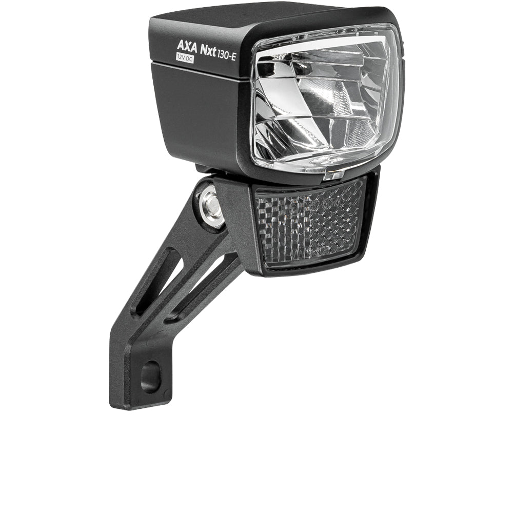 AXA NXT 130 E-Bike LED-Scheinwerfer schwarz mit Aluminiumgehäuse