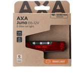 AXA Juno E-Bike Rücklicht mit Bremslicht für Gepäckträger 50 und 80 mm