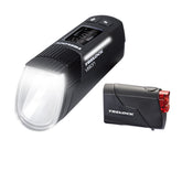 Trelock LS 760 I-GO Vision Frontlicht mit Display und LS 720 Reego Rücklicht