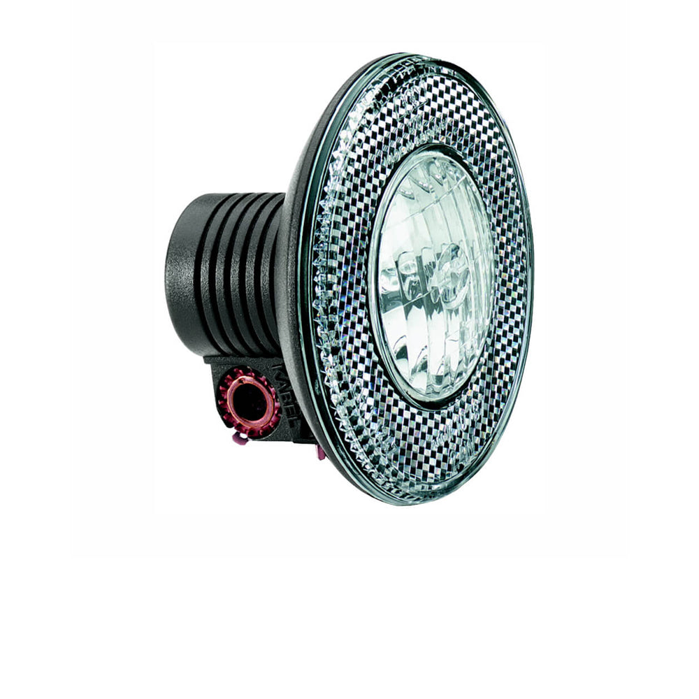 Busch & Müller Basic N Halogen-Dynamo-Scheinwerfer mit Ringrückstrahler und Metallhalter