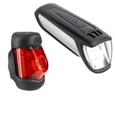Busch & Müller Beleuchtungsset IXON Core 2 Highbeam Scheinwerfer und BRIXXI Rücklicht mit Halter