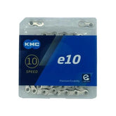 KMC e10 E-Bike Kette 10-fach 122 Glieder vernickelt