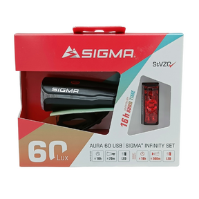sigma sport fahrradbeleuchtung aura 60 usb Sigma Aura 60 + Infinity USB
