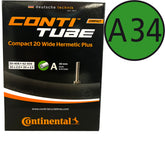 Continental Compact 20 Wide Hermetic Plus Schlauch mit Autoventil 34 mm