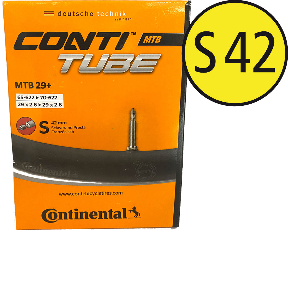Continental MTB 29 Wide Schlauch mit Sclaverand-Ventil 42 mm