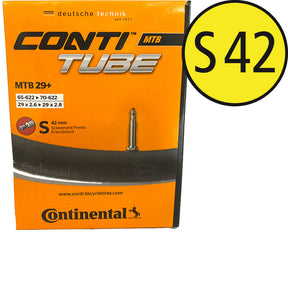 Continental MTB 29 Wide Schlauch mit Sclaverand-Ventil 42 mm