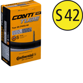 Continental Tour 28 All Schlauch mit Sclaverand-Ventil 42 mm