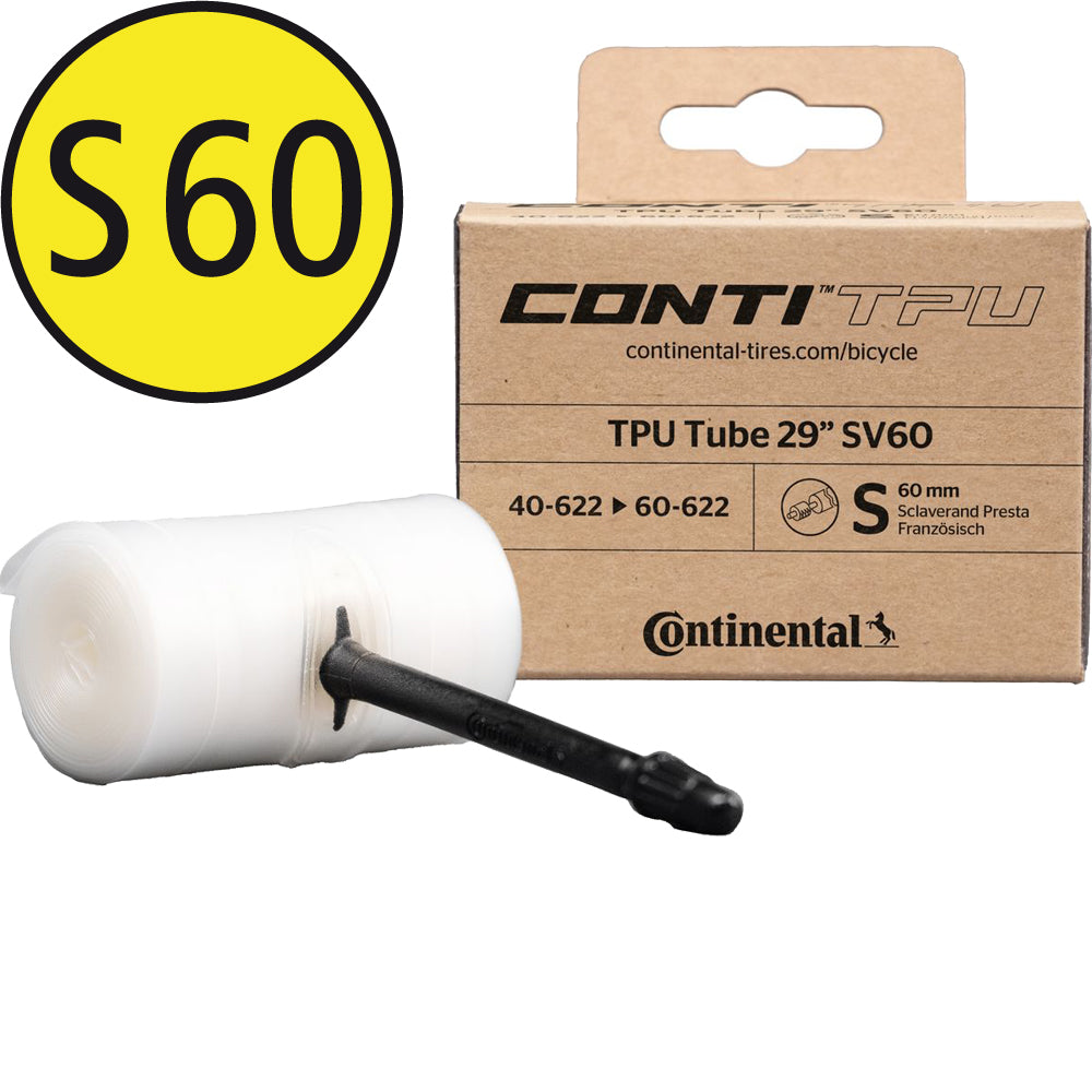 Continental TPU Schlauch 29 Zoll mit Sclaverand-Ventil 60 mm