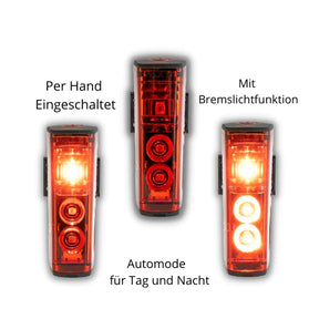 SIGMA Aura 100 Fahrradbeleuchtung + Blaze Link