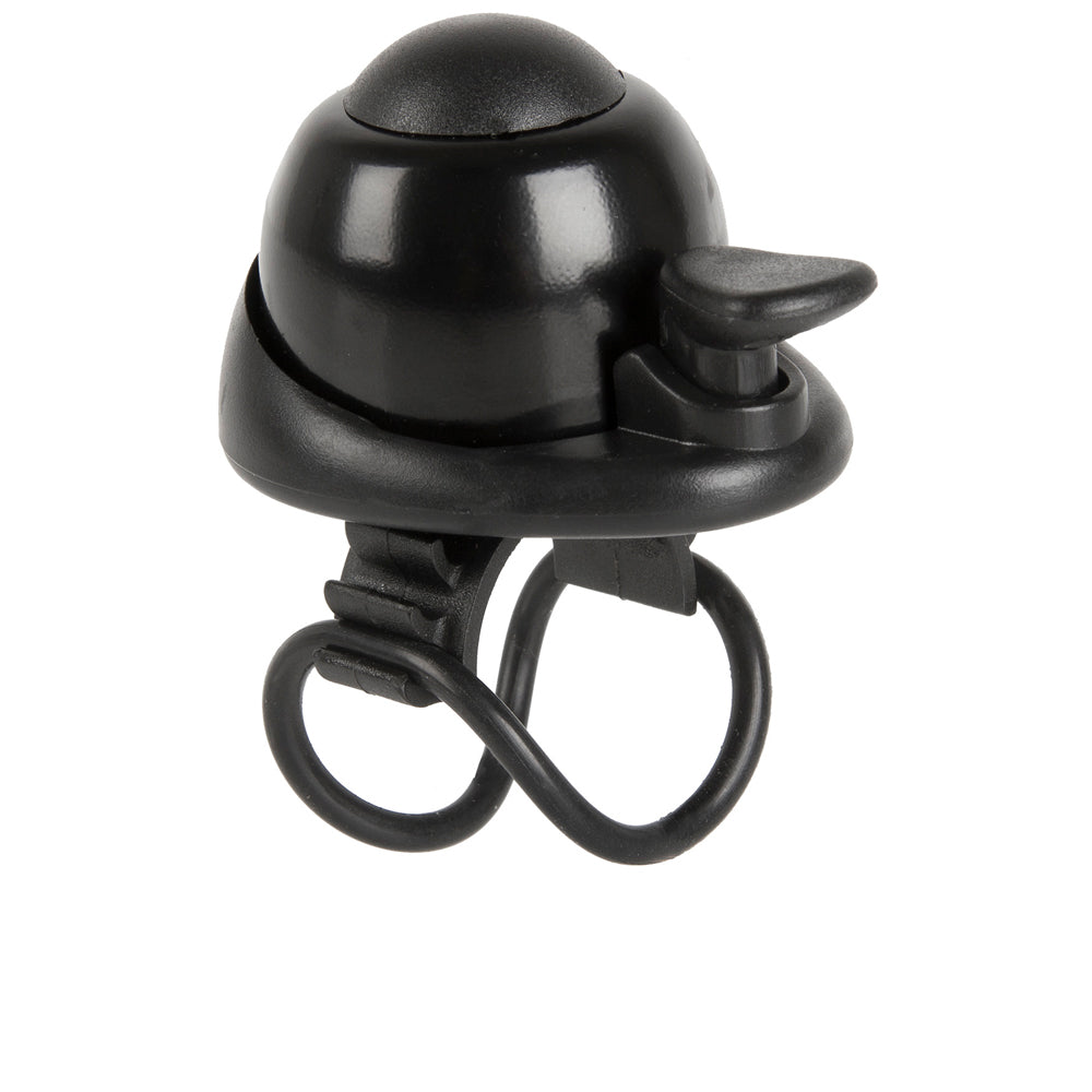 M-Wave Bella Dome Mini Fahrradklingel, schwarz