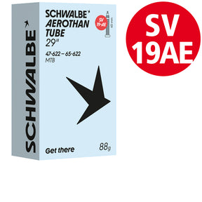 Schwalbe Aerothan Schlauch 29 Zoll, TPU, Nr. 19-AE, 47 bis 65 mm, SV 40 mm