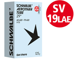 Schwalbe Aerothan Schlauch 29 Zoll, TPU, Nr. 19L-AE, 65 bis 75 mm, SV 40 mm