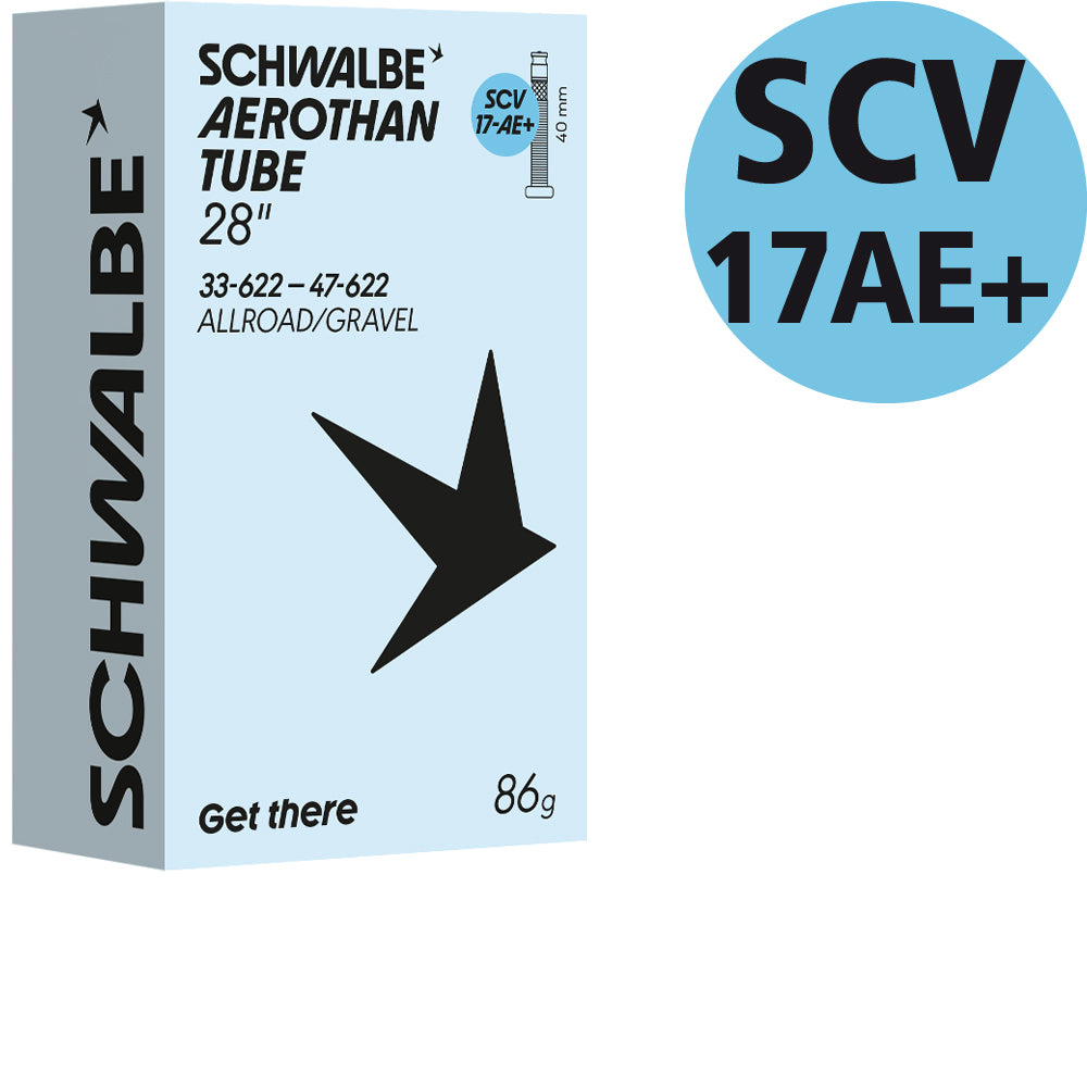 Schwalbe Aerothan Schlauch Nr. 17, 28 Zoll Gravel, TPU, Nr. 17-AE+, SCV 40 mm
