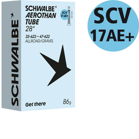 Schwalbe Aerothan Schlauch Nr. 17, 28 Zoll Gravel, TPU, Nr. 17-AE+, SCV 40 mm