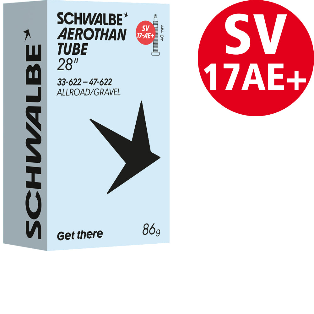 Schwalbe Aerothan Schlauch Nr. 17, 28 Zoll Gravel, TPU, Nr. 17-AE+, SV 40 mm