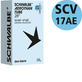 Schwalbe Aerothan Schlauch Nr. 17, 28 Zoll Gravel, TPU, Nr. 17-AE, SCV 40 mm