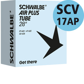 Schwalbe Air Plus Schlauch Nr. 17, 28 Zoll, SCV 40 mm