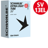 Schwalbe Extralight Schlauch Nr. 13, 26 Zoll, SV 40 mm