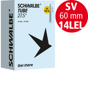 Schwalbe Extralight Schlauch Nr. 14L, 27,5 Zoll, SV 60 mm, für Bosch-Magnet