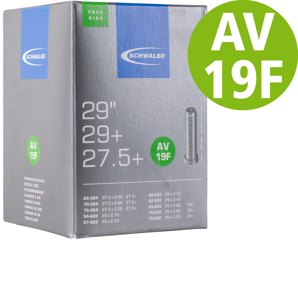 Schwalbe Freeride Schlauch Nr. 19F, 27,5 und 29 Zoll, AV 40 mm