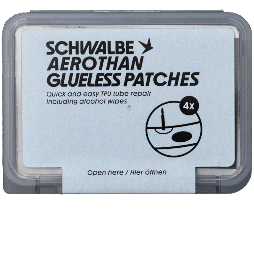 Schwalbe Glueless Patches selbstklebende Flicken für Aerothan TPU-Schläuche