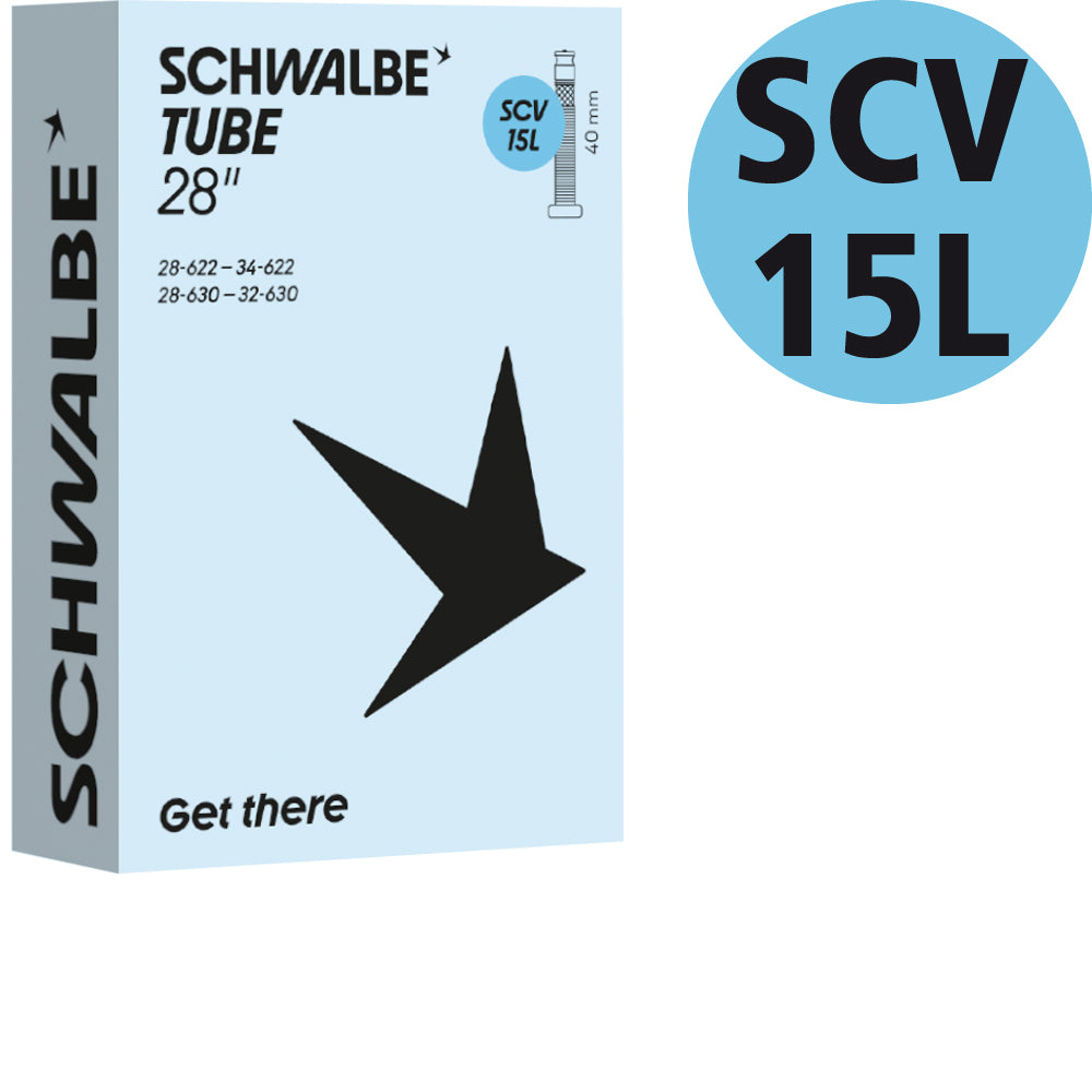 Schwalbe Schlauch 28 Zoll Rennrad, Nr. 15L, 28 bis 34 mm, SCV 40 mm