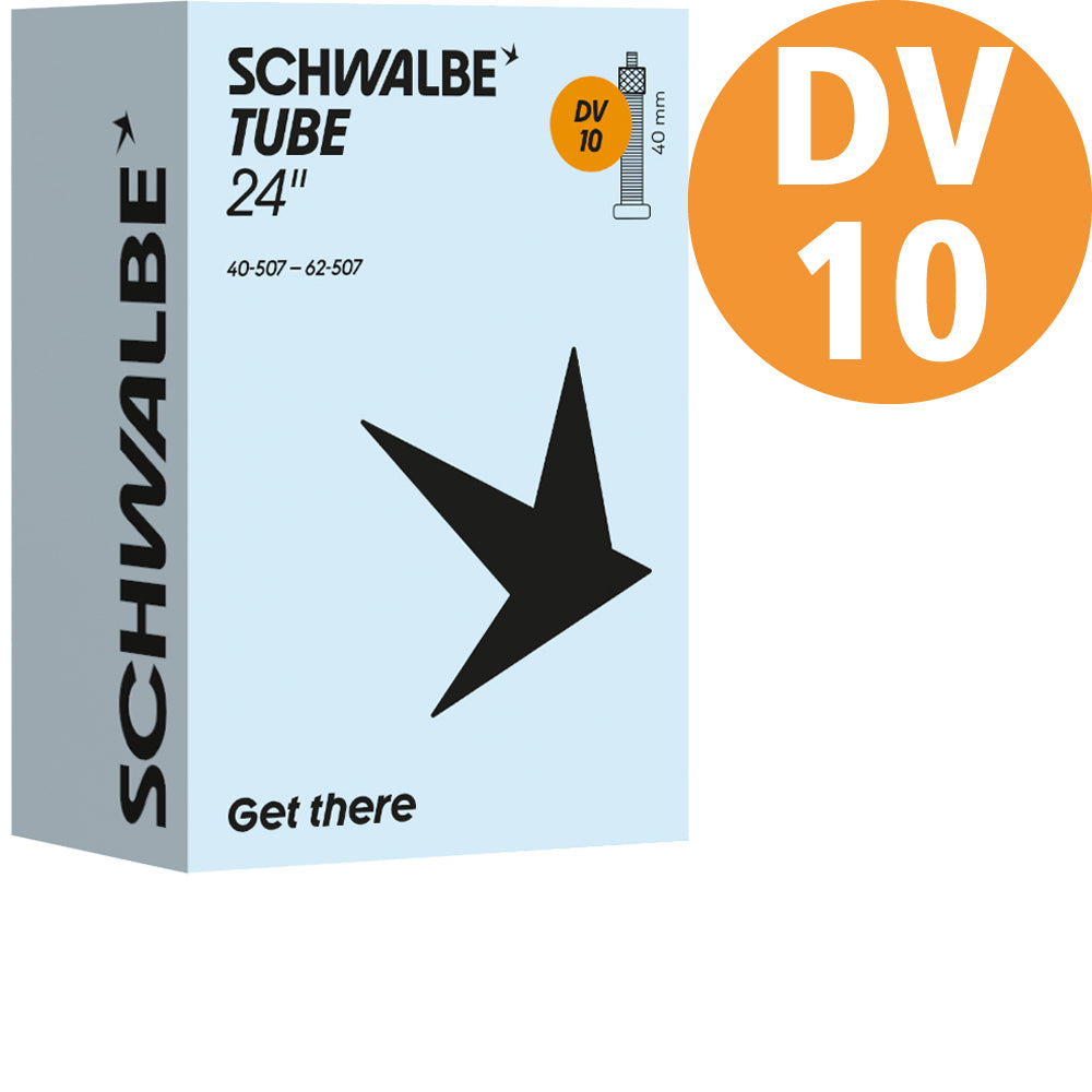 Schwalbe Schlauch Nr. 10, 24 Zoll, DV 40 mm