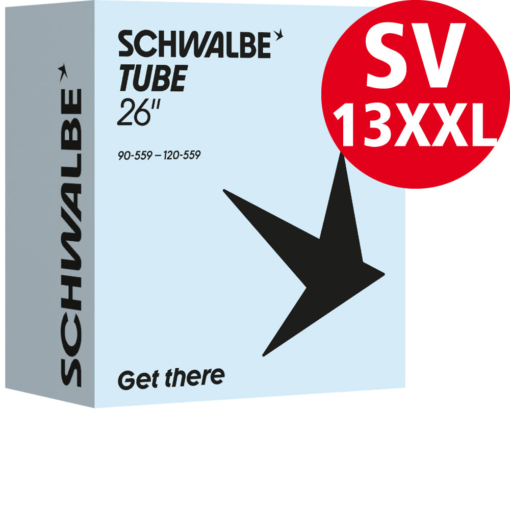 Schwalbe Schlauch Nr. 13XXL, 26 Zoll Fatbike, SV 40 mm