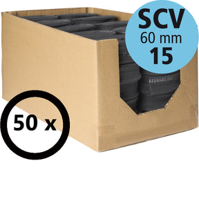 Schwalbe Schlauch Nr. 15 Werkstattbox, 50 Stück, SCV 60 mm