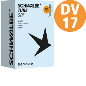 Schwalbe Schlauch Nr. 17, 28 Zoll, DV 40 mm