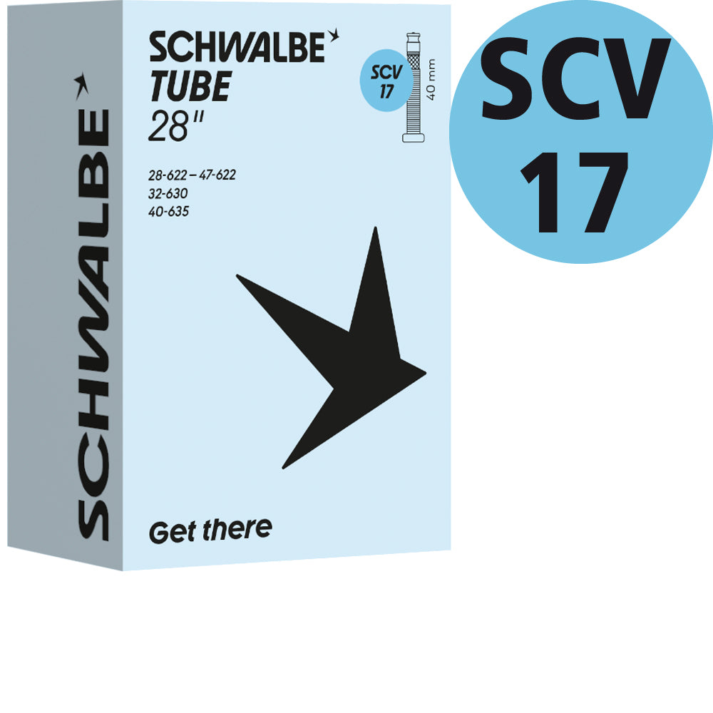 Schwalbe Schlauch Nr. 17, 28 Zoll, SCV 40 mm