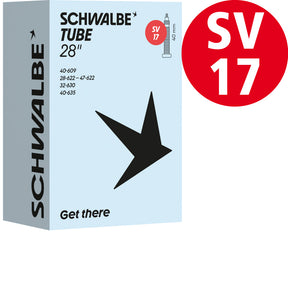 Schwalbe Schlauch Nr. 17, 28 Zoll, SV 40 mm