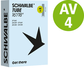 Schwalbe Schlauch Nr. 4, 16 und 18 Zoll, AV 40 mm