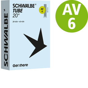 Schwalbe Schlauch Nr. 6, 20 Zoll, AV 40 mm