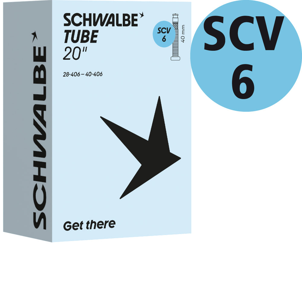 Schwalbe Schlauch Nr. 6, 20 Zoll, SCV 40 mm