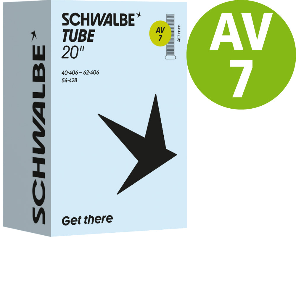 Schwalbe Schlauch Nr. 7, 20 Zoll, AV 40 mm