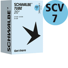 Schwalbe Schlauch Nr. 7, 20 Zoll, SCV 40 mm