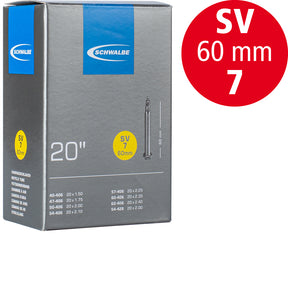 Schwalbe Schlauch Nr. 7, 20 Zoll, SV 60 mm, für Bosch-Magnet