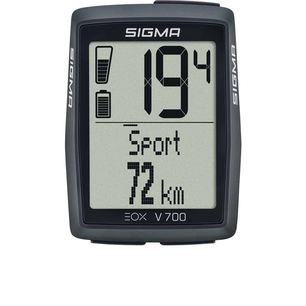 Sigma EOX View 700 E-Bike-Display schwarz