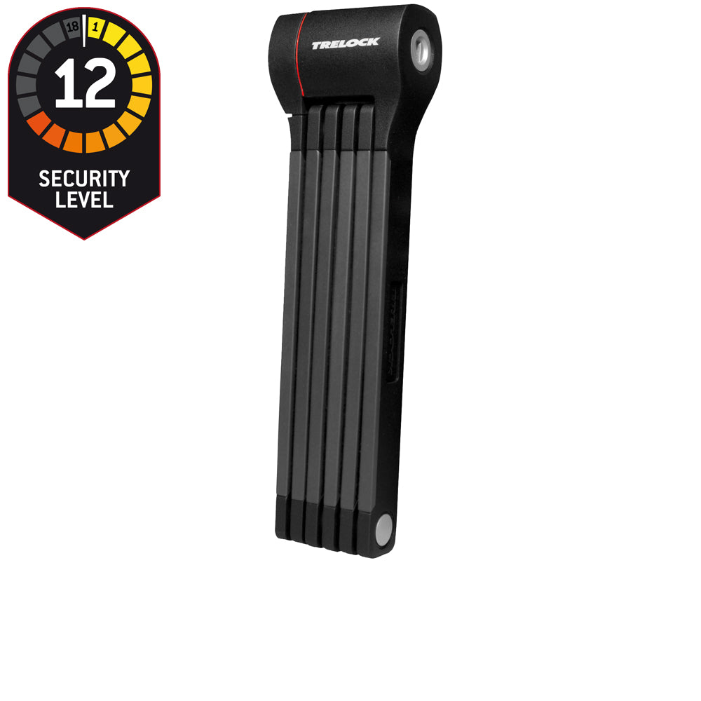 Trelock FS 480 COPS L Faltschloss 130 cm mit X-Move-Halter