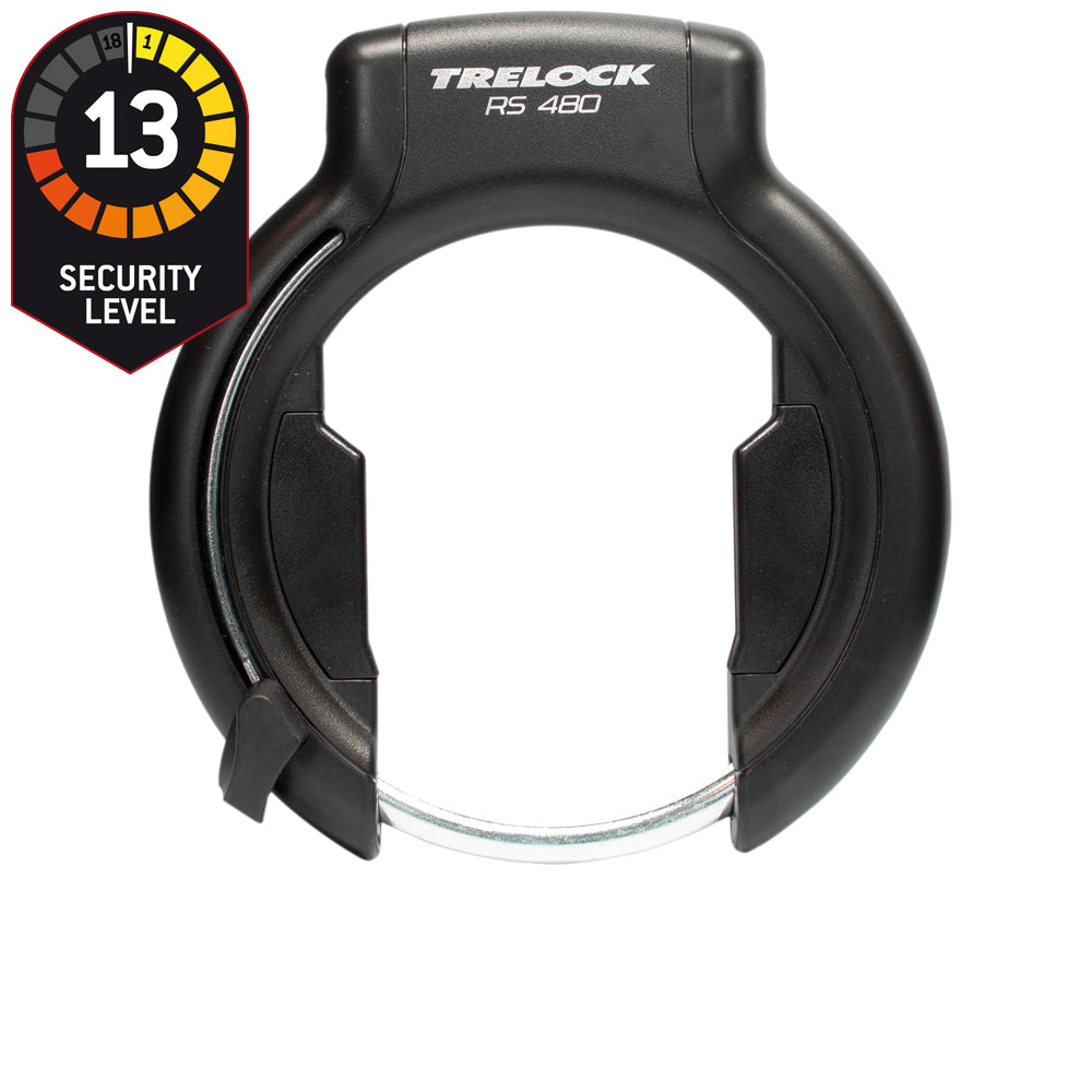 Trelock RS 480 XL PROTECT-O-CONNECT Rahmenschloss AZ mit 75 mm Durchlauf