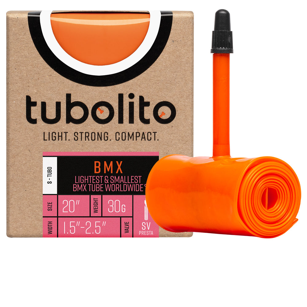 tubolito S-Tubo BMX TPU-Schlauch 20 Zoll mit Sclaverand-Ventil 42 mm