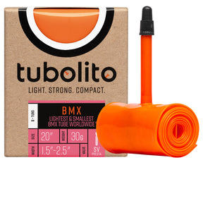 tubolito S-Tubo BMX TPU-Schlauch 20 Zoll mit Sclaverand-Ventil 42 mm
