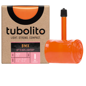 tubolito Tubo BMX TPU-Schlauch 20 Zoll für 1,5 bis 2,5 Zoll mit Autoventil 40 mm